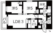 プレール・ドゥーク南千住 902 間取り図 ?>