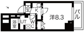 プレール・ドゥーク南千住 304 間取り図