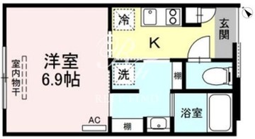 グランテージ西小山 104 間取り図