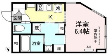 グランテージ西小山 302 間取り図