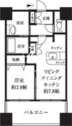HF西新宿レジデンスウエスト 1104 間取り図