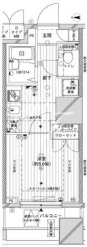 メインステージ両国 305 間取り図