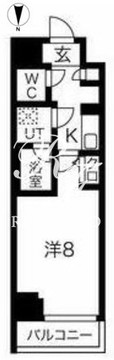 スパシエトラッド門前仲町 1004 間取り図