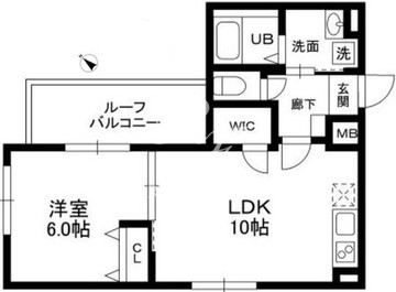 コンポジット門前仲町 502 間取り図