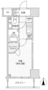 レジディア笹塚2 304 間取り図