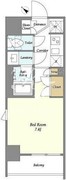 市谷台町坂フロント 510 間取り図