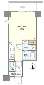 グランカーサ南千住 503 間取り図