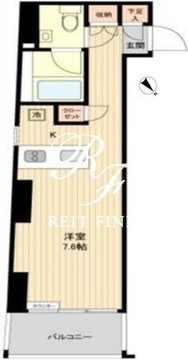 プレミアムキューブ元代々木 401 間取り図
