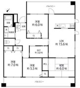 ティーズガーデン東陽町 205 間取り図