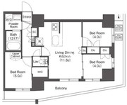 コンフォリア王子 202 間取り図 ?>