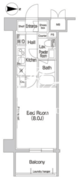 コンフォリア新宿 204 間取り図