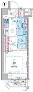 ジェノヴィア池袋本町 109 間取り図