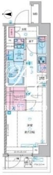 ジェノヴィア池袋本町 401 間取り図