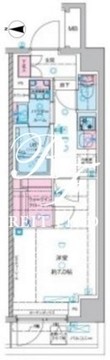 ジェノヴィア池袋本町 601 間取り図