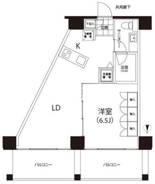 クイズ恵比寿 715 間取り図
