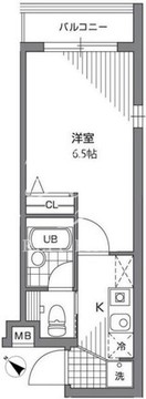 プライムアーバン目黒リバーサイド 503 間取り図