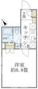 コンポジット門前仲町サウス 403 間取り図