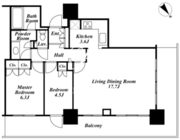 リエトコートアルクスタワー 510 間取り図