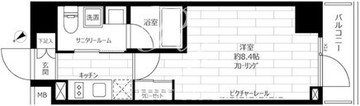 ステージグランデ茅場町 212 間取り図