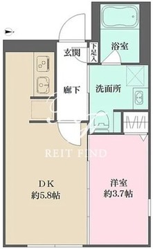 セレフォート神楽坂 301 間取り図