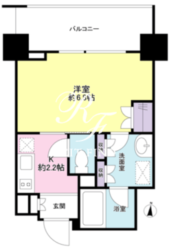 スタイリオ蒲田 202 間取り図