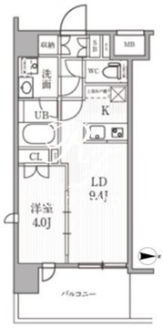 シーズンフラッツ木場 901 間取り図