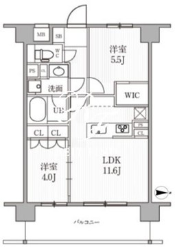 シーズンフラッツ木場 703 間取り図