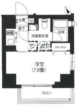 アイルプレミアム駒込 1003 間取り図