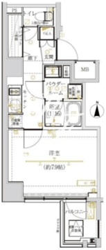 アルテシモノルガ 303 間取り図