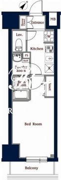 Nステージ上野 403 間取り図