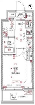 クレイシア大井町 505 間取り図