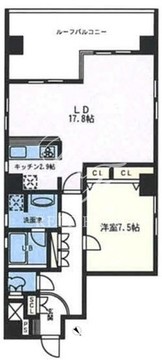スクエアードコート日本橋人形町 901 間取り図