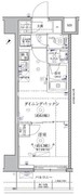 リルシア亀戸 102 間取り図