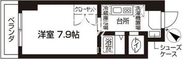 ローズウッド・ハイツ門前仲町 203 間取り図