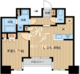 KDXレジデンス東新宿 1305 間取り図