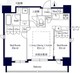 グランパセオ八丁堀2 902 間取り図