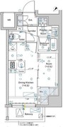 シーフォルム早稲田 702 間取り図