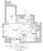 シーフォルム早稲田 703 間取り図