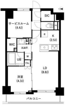 ザ・レジデンス三ノ輪2 504 間取り図