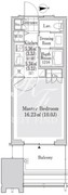 ラ・トゥール新宿アネックス 508 間取り図