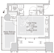 ラ・トゥール新宿アネックス 716 間取り図