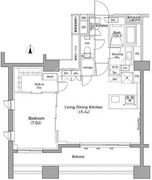ザ・パークハビオ木場 1501 間取り図