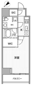 オルタナ恵比寿 602 間取り図