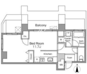 レジディア恵比寿南 605 間取り図
