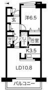 アクティ目黒駅前 2-308 間取り図