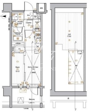 プレミアムキューブ池袋本町 704 間取り図