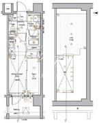 プレミアムキューブ池袋本町 705 間取り図