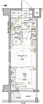 プレミアムキューブ池袋本町 304 間取り図