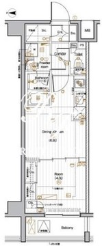 プレミアムキューブ池袋本町 504 間取り図