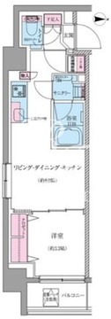 クレヴィアリグゼ世田谷松陰神社前 707 間取り図